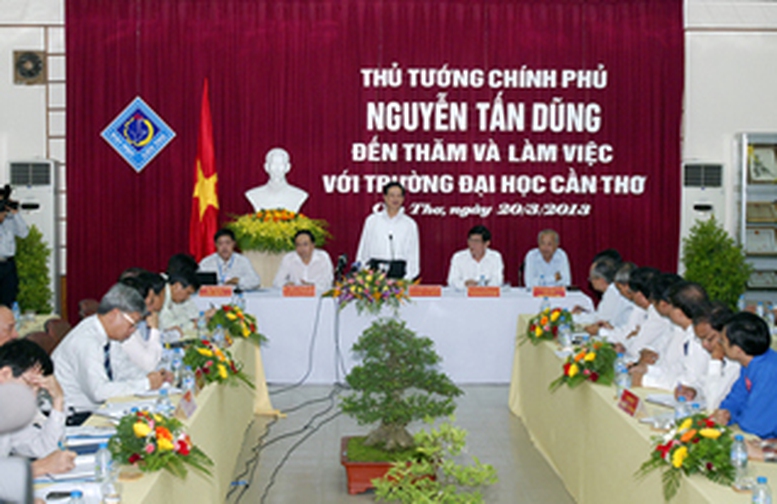 Xây dựng Đại học Cần Thơ thành trường đại học xuất sắc